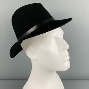 RAG & BONE Size S Black Wool Felt Hat